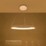 kelvo® NEMESIS KLV-101-0209 Κρεμαστό Φωτιστικό Οροφής LED 45W 4500lm 180° AC 220-240V IP20 Ρυθμιζόμενο Λευκό CCT με Χειριστήριο από 2700K έως 6000K Dimmable - Lumileds SMD Chip - Λευκό Ματ - Μ60 x Π60 x Υ4cm - 3 Χρόνια Εγγύηση - Image 11