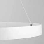 kelvo® NEMESIS KLV-101-0212 Κρεμαστό Φωτιστικό Οροφής LED 67W 6700lm 180° AC 220-240V IP20 Ρυθμιζόμενο Λευκό CCT με Χειριστήριο από 2700K έως 6000K Dimmable - Lumileds SMD Chip - Λευκό Ματ - Μ80 x Π80 x Υ4cm - 3 Χρόνια Εγγύηση - Image 6