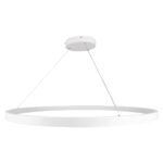 kelvo® NEMESIS KLV-101-0215 Κρεμαστό Φωτιστικό Οροφής LED 75W 7500lm 180° AC 220-240V IP20 Ρυθμιζόμενο Λευκό CCT με Χειριστήριο από 2700K έως 6000K Dimmable - Lumileds SMD Chip - Λευκό Ματ - Μ100 x Π100 x Υ4cm - 3 Χρόνια Εγγύηση - Image 5