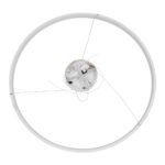 kelvo® NEMESIS KLV-101-0215 Κρεμαστό Φωτιστικό Οροφής LED 75W 7500lm 180° AC 220-240V IP20 Ρυθμιζόμενο Λευκό CCT με Χειριστήριο από 2700K έως 6000K Dimmable - Lumileds SMD Chip - Λευκό Ματ - Μ100 x Π100 x Υ4cm - 3 Χρόνια Εγγύηση - Image 8