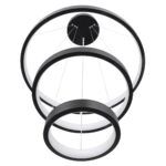 kelvo® NEMESIS KLV-101-0217 Κρεμαστό Φωτιστικό Οροφής LED 100W 10000lm 180° AC 220-240V IP20 Ρυθμιζόμενο Λευκό CCT με Χειριστήριο από 2700K έως 6000K Dimmable - Lumileds SMD Chip - Μαύρο Ματ - Μ60 x Π60 x Υ60cm - 3 Χρόνια Εγγύηση - Image 5