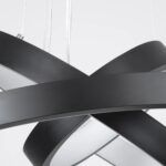 kelvo® NEMESIS KLV-101-0217 Κρεμαστό Φωτιστικό Οροφής LED 100W 10000lm 180° AC 220-240V IP20 Ρυθμιζόμενο Λευκό CCT με Χειριστήριο από 2700K έως 6000K Dimmable - Lumileds SMD Chip - Μαύρο Ματ - Μ60 x Π60 x Υ60cm - 3 Χρόνια Εγγύηση - Image 7