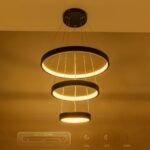 kelvo® NEMESIS KLV-101-0217 Κρεμαστό Φωτιστικό Οροφής LED 100W 10000lm 180° AC 220-240V IP20 Ρυθμιζόμενο Λευκό CCT με Χειριστήριο από 2700K έως 6000K Dimmable - Lumileds SMD Chip - Μαύρο Ματ - Μ60 x Π60 x Υ60cm - 3 Χρόνια Εγγύηση - Image 13