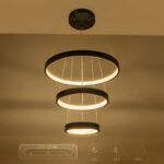 kelvo® NEMESIS KLV-101-0217 Κρεμαστό Φωτιστικό Οροφής LED 100W 10000lm 180° AC 220-240V IP20 Ρυθμιζόμενο Λευκό CCT με Χειριστήριο από 2700K έως 6000K Dimmable - Lumileds SMD Chip - Μαύρο Ματ - Μ60 x Π60 x Υ60cm - 3 Χρόνια Εγγύηση - Image 14