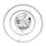 kelvo® NEMESIS KLV-101-0218 Κρεμαστό Φωτιστικό Οροφής LED 100W 10000lm 180° AC 220-240V IP20 Ρυθμιζόμενο Λευκό CCT με Χειριστήριο από 2700K έως 6000K Dimmable - Lumileds SMD Chip - Λευκό Ματ - Μ60 x Π60 x Υ60cm - 3 Χρόνια Εγγύηση - Image 10