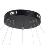 kelvo® NEMESIS KLV-101-0220 Κρεμαστό Φωτιστικό Οροφής LED 120W 12000lm 180° AC 220-240V IP20 Ρυθμιζόμενο Λευκό CCT με Χειριστήριο από 2700K έως 6000K Dimmable - Lumileds SMD Chip - Μαύρο Ματ - Μ80 x Π80 x Υ80cm - 3 Χρόνια Εγγύηση - Image 9