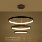 kelvo® NEMESIS KLV-101-0220 Κρεμαστό Φωτιστικό Οροφής LED 120W 12000lm 180° AC 220-240V IP20 Ρυθμιζόμενο Λευκό CCT με Χειριστήριο από 2700K έως 6000K Dimmable - Lumileds SMD Chip - Μαύρο Ματ - Μ80 x Π80 x Υ80cm - 3 Χρόνια Εγγύηση - Image 14