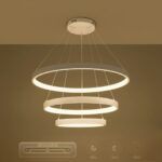 kelvo® NEMESIS KLV-101-0221 Κρεμαστό Φωτιστικό Οροφής LED 120W 12000lm 180° AC 220-240V IP20 Ρυθμιζόμενο Λευκό CCT με Χειριστήριο από 2700K έως 6000K Dimmable - Lumileds SMD Chip - Λευκό Ματ - Μ80 x Π80 x Υ80cm - 3 Χρόνια Εγγύηση - Image 14