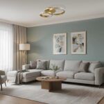 kelvo® DIAMOND KLV-101-0225 Φωτιστικό Οροφής LED 67W 6700lm 360° AC 220-240V IP20 Ρυθμιζόμενο Λευκό CCT με Χειριστήριο από 2700K έως 6000K Dimmable - Lumileds SMD Chip - Χρυσό Πλατίνα - Μ60 x Π40 x Υ14cm - 3 Χρόνια Εγγύηση - Image 2