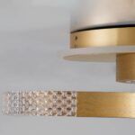 kelvo® DIAMOND KLV-101-0225 Φωτιστικό Οροφής LED 67W 6700lm 360° AC 220-240V IP20 Ρυθμιζόμενο Λευκό CCT με Χειριστήριο από 2700K έως 6000K Dimmable - Lumileds SMD Chip - Χρυσό Πλατίνα - Μ60 x Π40 x Υ14cm - 3 Χρόνια Εγγύηση - Image 7