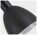 SE21-BL-4-4BL-MS2 ADEPT TUBE Black Pendant Black Metal Shade+ - Image 2