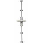 Γρυλόχερα – Εξωτερικός Γρύλος Μπρούτζινος Ζωγομετάλ No161 – Ματ Νίκελ για Παράθυρα 160cm