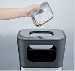 Σταχτοδοχείο INOX 30 L Τετράγωνο 28×28×73,5 cm - Image 2