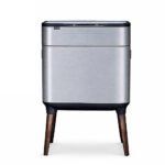 Κάδος Απορριμμάτων INOX 20 Lt με Ποδαράκια & Αισθητήρα (Sensor)