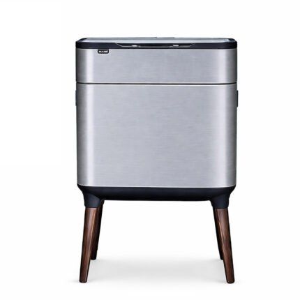 Κάδος Απορριμμάτων INOX 20 Lt με Ποδαράκια & Αισθητήρα (Sensor)