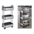 Καρότσι Αποθήκευσης 3 Ραφιών INOX – Κουζίνα & Εστιατόριο