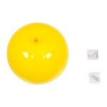 GLOBOSTAR® BALLOON 00651 Παιδικό Φωτιστικό Οροφής με Ντουί 1 x E27 AC 220-240V IP20 - Κίτρινο - Μ30 x Π30 x Υ33cm - Image 10