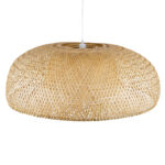 GLOBOSTAR® SAN TROPEZ 00673 Boho Κρεμαστό Φωτιστικό Οροφής με Ντουί 1 x E27 AC 220-240V IP20 - Μπεζ - Μ100 x Π100 x Y35cm - Image 7