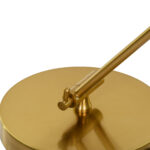 GLOBOSTAR® ZETO 00836 Μοντέρνο Επιτραπέζιο Φωτιστικό Πορτατίφ με Ντουί 1 x E27 AC 220-240V IP20 - Χρυσό - Μ17 x Π17 x Υ72cm - Image 7