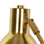 GLOBOSTAR® ZETO 00836 Μοντέρνο Επιτραπέζιο Φωτιστικό Πορτατίφ με Ντουί 1 x E27 AC 220-240V IP20 - Χρυσό - Μ17 x Π17 x Υ72cm - Image 8