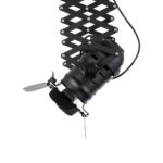 GLOBOSTAR® BROADWAY 01140 Vintage Φωτιστικό Οροφής με Ντουί 1 x E27 AC 220-240V IP20 - Μαύρο - Μ28 x Π25 x Υ100cm - Image 13