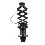 GLOBOSTAR® BROADWAY 01140 Vintage Φωτιστικό Οροφής με Ντουί 1 x E27 AC 220-240V IP20 - Μαύρο - Μ28 x Π25 x Υ100cm - Image 14