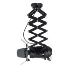 GLOBOSTAR® BROADWAY 01140 Vintage Φωτιστικό Οροφής με Ντουί 1 x E27 AC 220-240V IP20 - Μαύρο - Μ28 x Π25 x Υ100cm - Image 16