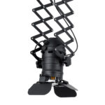 GLOBOSTAR® BROADWAY 01140 Vintage Φωτιστικό Οροφής με Ντουί 1 x E27 AC 220-240V IP20 - Μαύρο - Μ28 x Π25 x Υ100cm - Image 9