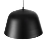 GLOBOSTAR® UPVALE 01281 Μοντέρνο Κρεμαστό Φωτιστικό Οροφής με Ντουί 1 x E27 AC 220-240V IP20 - Μαύρο & Λευκό - Μ40 x Π40 x Υ24cm - Image 7