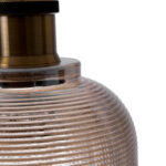 GLOBOSTAR® SEGRETO 01448 Vintage Κρεμαστό Φωτιστικό Οροφής με Ντουί 1 x E27 AC 220-240V IP20 - Διάφανο & Χρυσό - Μ14 x Π14 x Υ18cm - Image 8