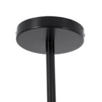 GLOBOSTAR® SENTINEL 01636 Μοντέρνο Φωτιστικό Οροφής με Ντουί 10 x E27 AC 220-240V IP20 - Μαύρο & Διάφανο - Μ105 x Π80 x Υ90cm - Image 10