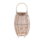 GLOBOSTAR® HESPELER 02305 Boho Επιδαπέδιο Φωτιστικό LED 5W 200lm 180° με Φωτοβολταϊκό Panel 3.6V 0.1W με Αισθητήρα Ημέρας/Νύχτας Αδιάβροχο IP65 Θερμό Λευκό 2700K - Μπεζ - Μ25 x Π25 x Υ45cm - 2 Χρόνια Εγγύηση - Image 4