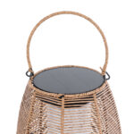 GLOBOSTAR® HESPELER 02305 Boho Επιδαπέδιο Φωτιστικό LED 5W 200lm 180° με Φωτοβολταϊκό Panel 3.6V 0.1W με Αισθητήρα Ημέρας/Νύχτας Αδιάβροχο IP65 Θερμό Λευκό 2700K - Μπεζ - Μ25 x Π25 x Υ45cm - 2 Χρόνια Εγγύηση - Image 6