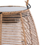 GLOBOSTAR® HESPELER 02305 Boho Επιδαπέδιο Φωτιστικό LED 5W 200lm 180° με Φωτοβολταϊκό Panel 3.6V 0.1W με Αισθητήρα Ημέρας/Νύχτας Αδιάβροχο IP65 Θερμό Λευκό 2700K - Μπεζ - Μ25 x Π25 x Υ45cm - 2 Χρόνια Εγγύηση - Image 7