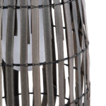 GLOBOSTAR® NETLEY 02306 Boho Επιδαπέδιο Φωτιστικό LED 5W 200lm 180° με Φωτοβολταϊκό Panel 3.6V 0.1W με Αισθητήρα Ημέρας/Νύχτας Αδιάβροχο IP65 Θερμό Λευκό 2700K - Γκρι - Μ30 x Π30 x Υ50cm - 2 Χρόνια Εγγύηση - Image 8