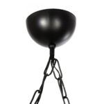 GLOBOSTAR® STARLO 201-0005 Vintage Κρεμαστό Φωτιστικό Οροφής με Ντουί 2 x E27 AC 220-240V IP20 - Μπεζ & Μαύρο - Μ38 x Π16 x Υ23cm - Image 9