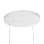 GLOBOSTAR® DISE 201-0053 Μοντέρνο Κρεμαστό Φωτιστικό Οροφής με Ντουί 2 x E27 AC 220-240V IP20 - Λευκό - Μ50 x Π30 x Υ50cm - Image 9