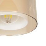 GLOBOSTAR® ZENIA 201-0134 Vintage Κρεμαστό Φωτιστικό Οροφής με Ντουί 1 x E27 AC 220-240V IP20 - Μαύρο - Μ16 x Π16 x Υ70cm - Image 10