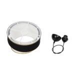 GLOBOSTAR® SONIA 203-0120 Μοντέρνο Κρεμαστό Φωτιστικό Οροφής με Ντουί 1 x E27 AC 220-240V IP20 - Μαύρο & Λευκό - Μ30 x Π30 x Υ24cm - Image 10