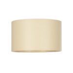 GLOBOSTAR® CILIO 203-0154 Μοντέρνο Φωτιστικό Οροφής με Ντουί 1 x E27 AC 220-240V IP20 - Μπεζ - Μ38 x Π38 x Υ23cm