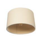 GLOBOSTAR® CILIO 203-0154 Μοντέρνο Φωτιστικό Οροφής με Ντουί 1 x E27 AC 220-240V IP20 - Μπεζ - Μ38 x Π38 x Υ23cm - Image 5