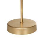 GLOBOSTAR® WIZ 203-0180 Μοντέρνο Επιτραπέζιο Φωτιστικό Πορτατίφ με Ντουί 1 x E27 AC 220-240V IP20 - Χρυσο & Μπεζ - Μ22 x Π22 x Υ36.5cm - Image 7