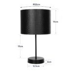 GLOBOSTAR® WIZ 203-0180 Μοντέρνο Επιτραπέζιο Φωτιστικό Πορτατίφ με Ντουί 1 x E27 AC 220-240V IP20 - Χρυσο & Μπεζ - Μ22 x Π22 x Υ36.5cm - Image 9