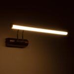 GLOBOSTAR® REFINE 203-0186 Μοντέρνο Φωτιστικό Τοίχου - Απλίκα Καθρέπτη Μπάνιου LED 7W 640lm 120° AC 220-240V IP44 Θερμό Λευκό 2700K - Lumileds SMD Chip - Μπρούτζινο - Μ35 x Π21 x Υ12cm - 2 Χρόνια Εγγύηση - Image 3