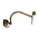 GLOBOSTAR® REFINE 203-0186 Μοντέρνο Φωτιστικό Τοίχου - Απλίκα Καθρέπτη Μπάνιου LED 7W 640lm 120° AC 220-240V IP44 Θερμό Λευκό 2700K - Lumileds SMD Chip - Μπρούτζινο - Μ35 x Π21 x Υ12cm - 2 Χρόνια Εγγύηση - Image 5