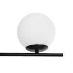 GLOBOSTAR® GLOBUS 201-0118 Μοντέρνο Φωτιστικό Οροφής με Ντουί 2 x E27 AC 220-240V IP20 - Λευκό & Μαύρο - Μ65 x Π15 x Υ23cm - Image 8