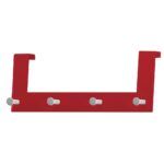 Κρεμάστρα πόρτας τετραπλή χωρίς τρύπημα Grekon