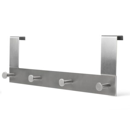 Κρεμάστρα πόρτας τετραπλή χωρίς τρύπημα Grekon