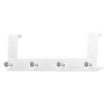 Κρεμάστρα Πόρτας Λευκή Τετραπλή Νο 304