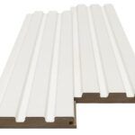 MDF PANEL ΜΕ 3D ΠΗΧΑΚΙΑ 502040 BEAT ST 16/119/2750mm WHITE NewPlan